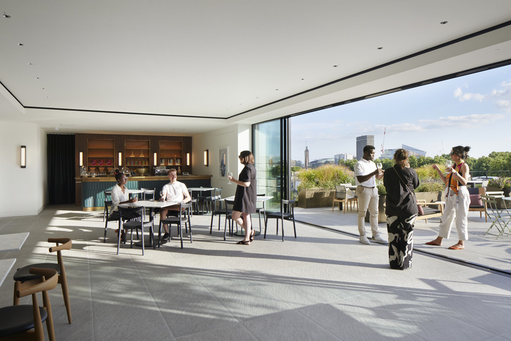 Squire & Partners, 78 St James' Street - Rooftop