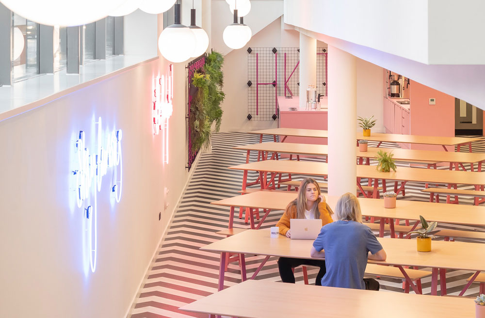 Coworking workspace Manchester Huckletree Ancoats