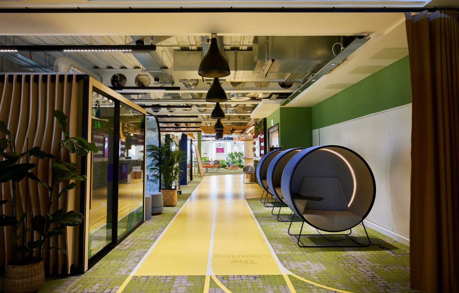 DLA Architecture, One Strawberry Lane, Home Group - Breakout Area