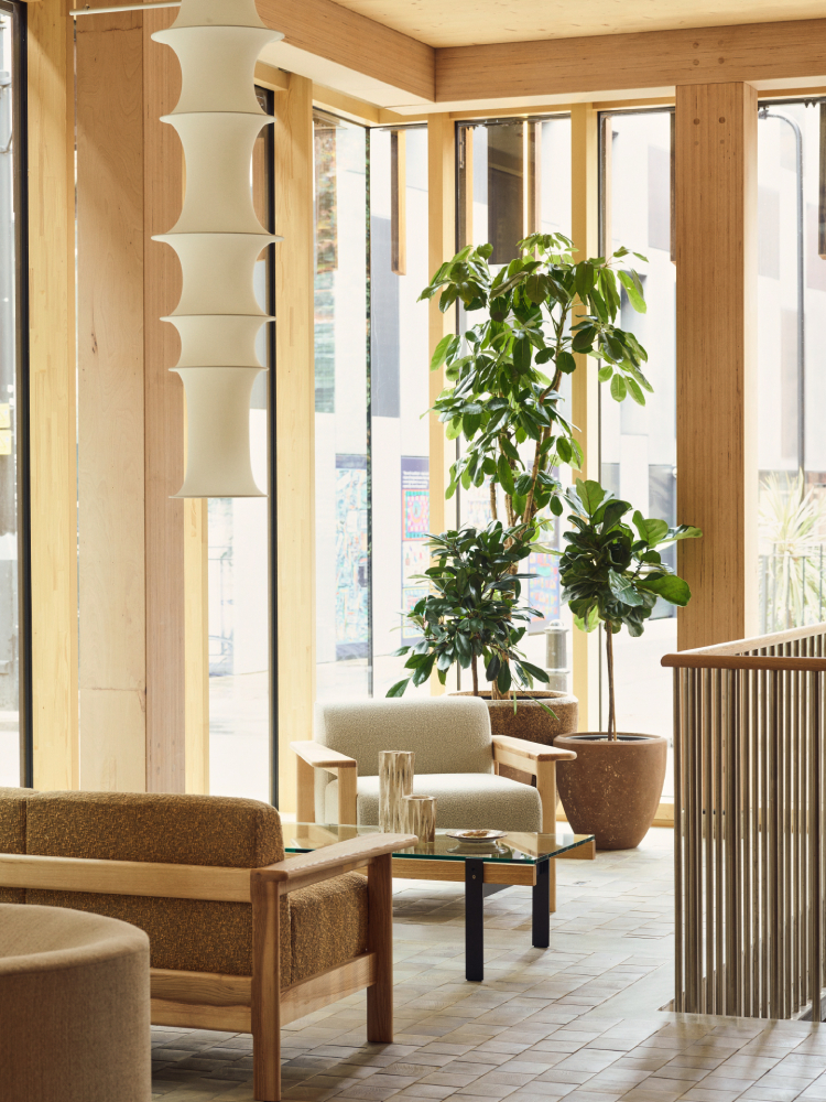 Black & White Building, The Office Group - biophilia