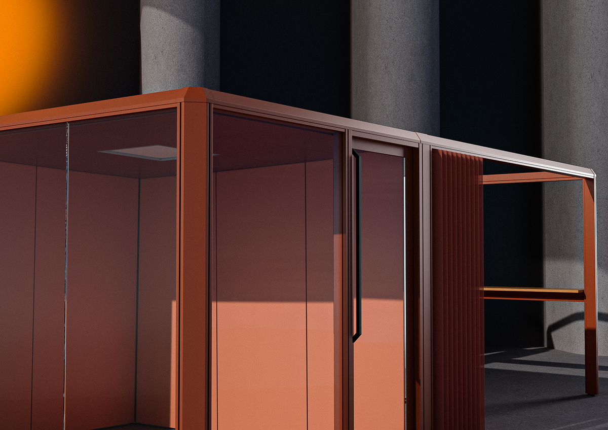 KI Clubhouse - Glass panelling