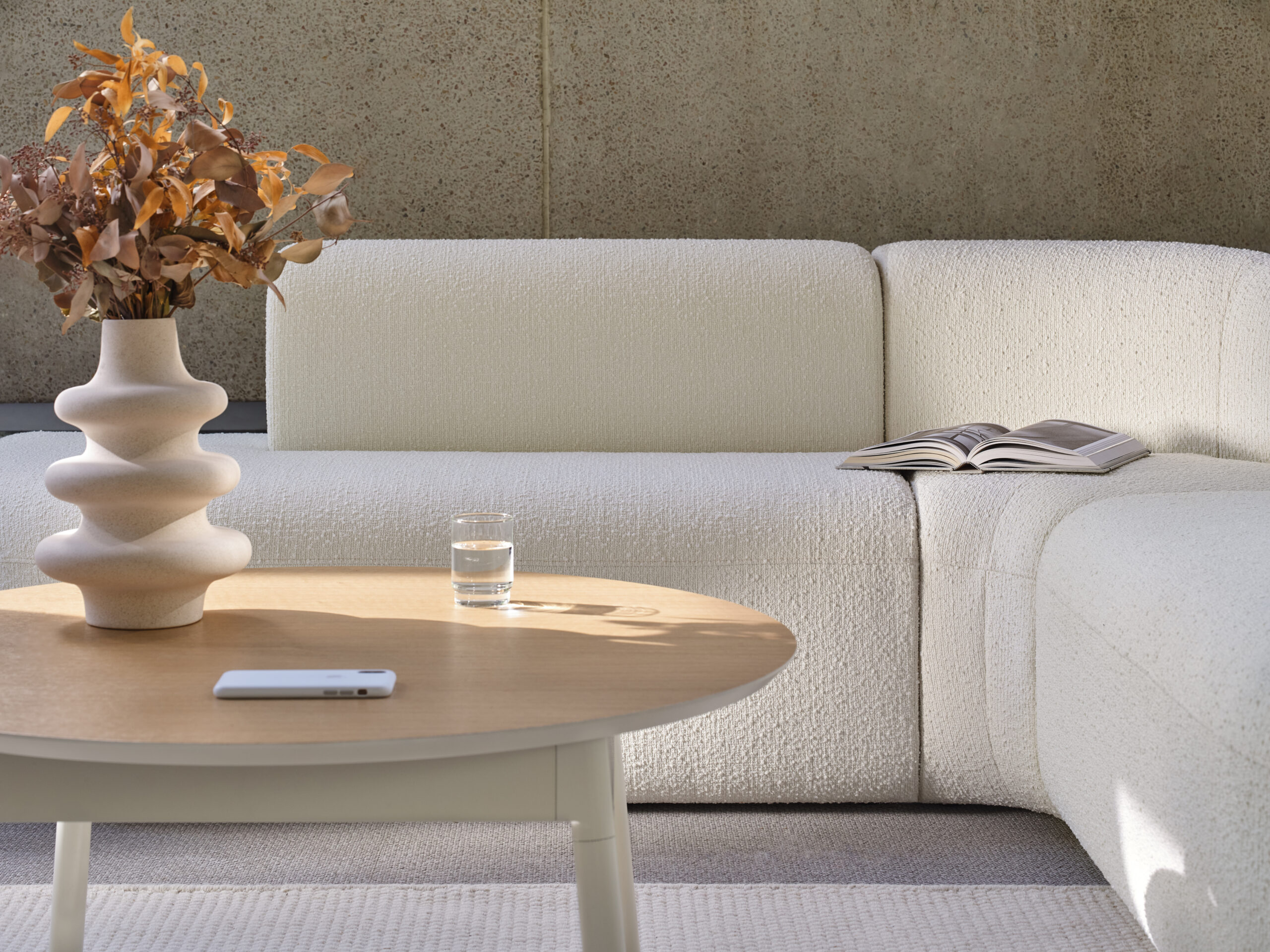 Sofa and coffee table