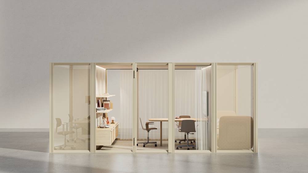 Mute, OmniRoom - multifunctional work zones