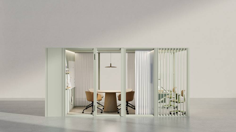 Mute, OmniRoom - Office pod for two