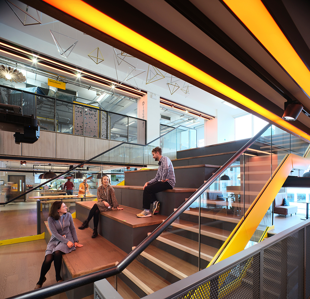 BDP PwC Belfast Merchant Square - Staircase