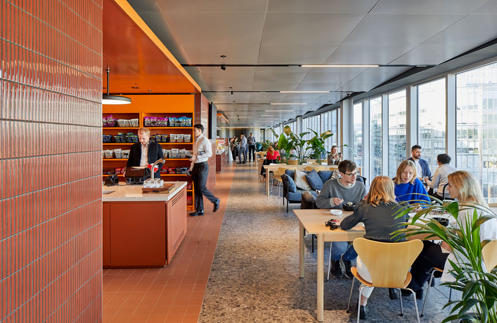 Lunch Area and Kitchen