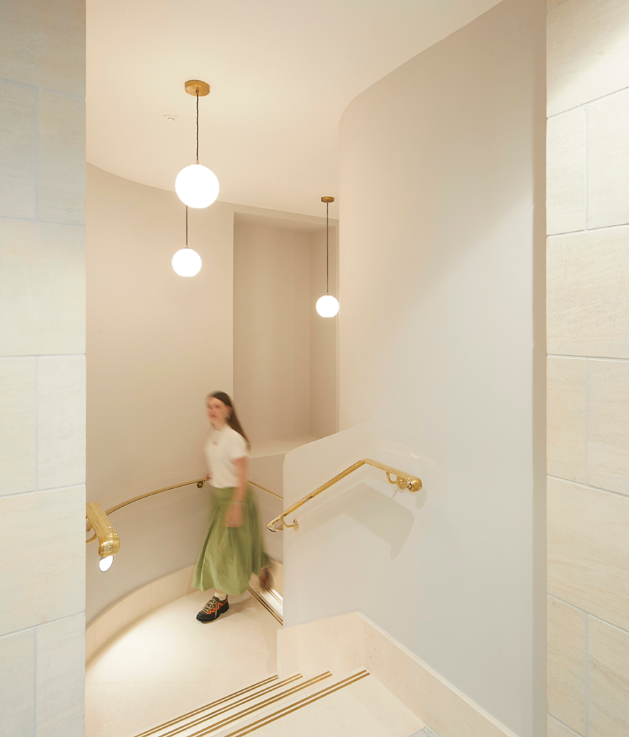 Wright&Wright British Academy education research mix interiors stairs staircase