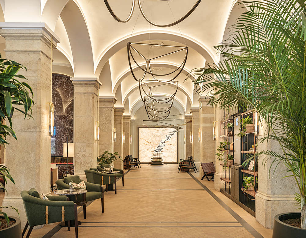 imperial riding school goodard littlefair lobby space