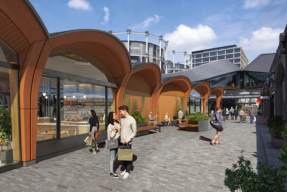 Coal drops yard fathom architects anthony gormley related argent proposal pavilion 1