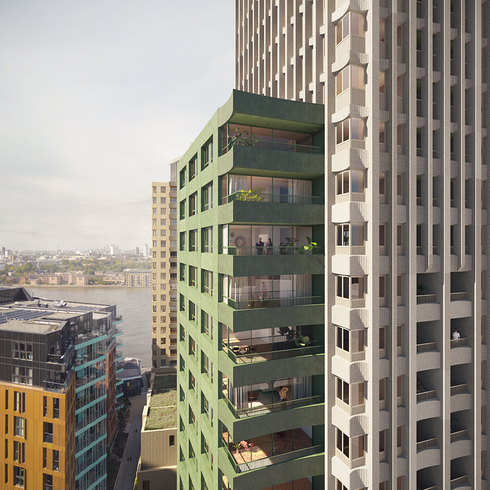 co-living mix interiors BTR visuals by conica BGY Enderby