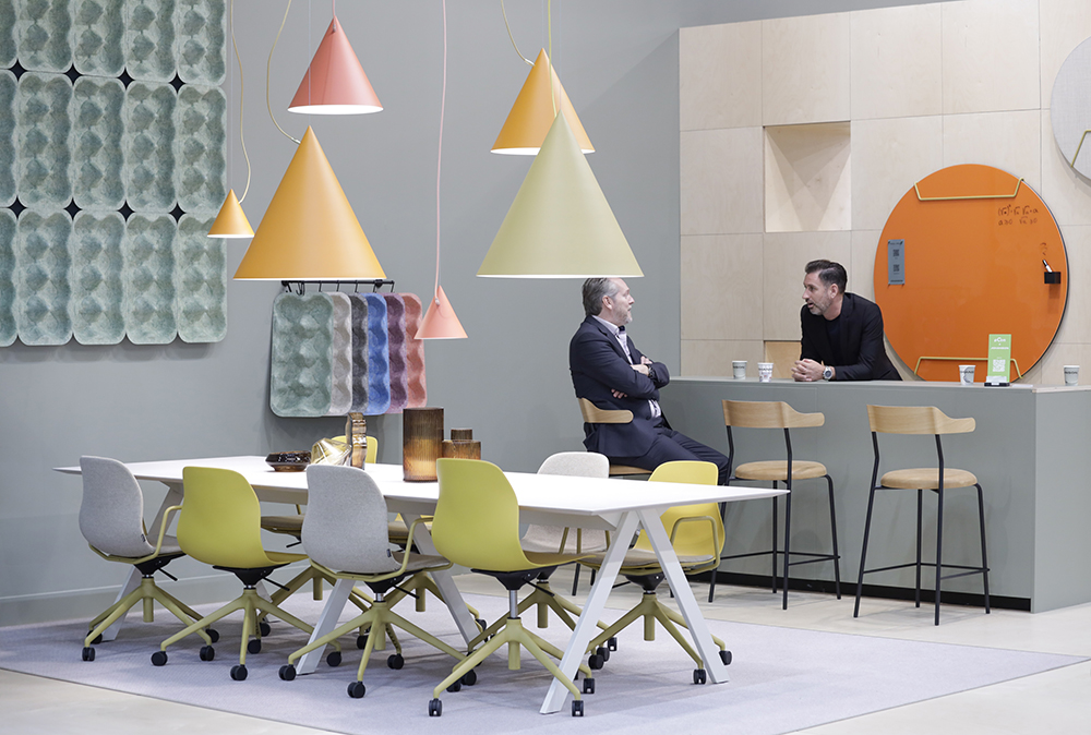 JOHANSON Halle 10.2 orgatect workplace design tradeshow germany cologne exhibition talks e