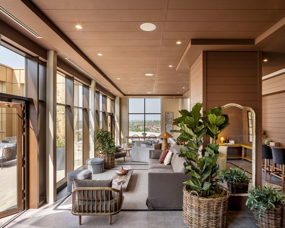 Glassworks Greenford Quay terrace lounge